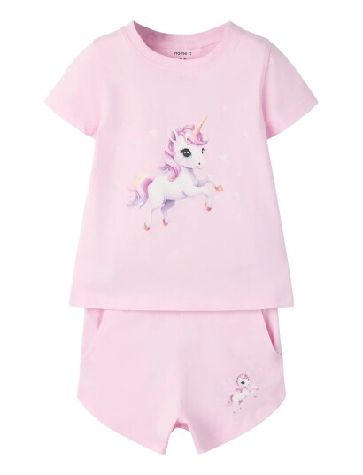 Name It Nmfhelgas Shorts Set Pink 122 Name It Nmfhelgas Shorts Set Pink 122