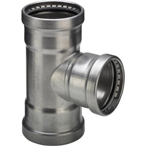 Viega Sanpress Inox XL T-stykke 76,1 mm Rustfritt Stål for Vann