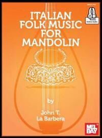 Italian Folk Music for Mandolin Book