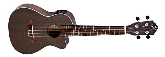 Ortega Guitars Ortega Rucoal-Ce Concert Ukulele Med Mik. Earth, See Thru Svart Ortega Guitars Ortega Rucoal-Ce Concert Ukulele Med Mik. Earth, See Thru Svart