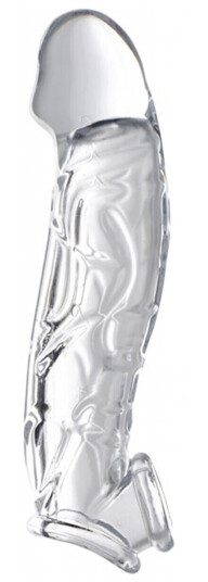XR Brands - Size Matters Size Matters: 2 inch Clear Extender Sleeve, gjennomsiktig
