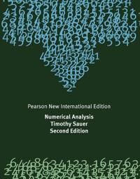 Numerical Analysis Av Timothy Sauer