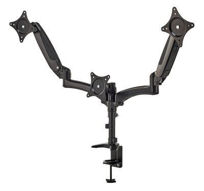 K&M 23878 Triple monitor mount