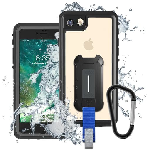 Armor-x Waterproof Case Iphone 7, Iphone 8, Iphone Se (2020), Iphone Se (2022) Svart