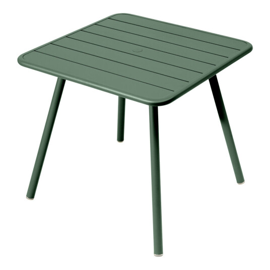 Fermob Luxembourg Table 80x80 cm Cedar Green 02
