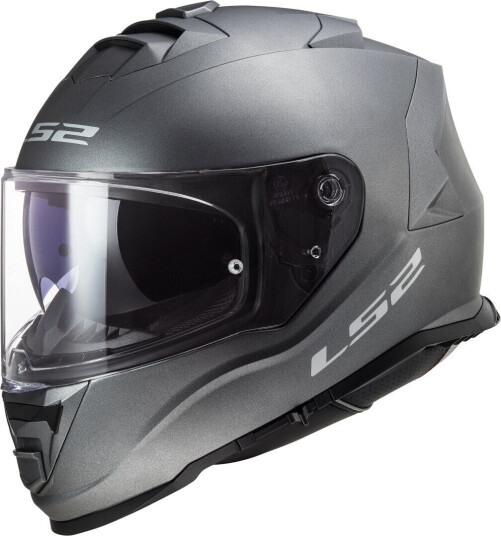 LS2 FF800 Storm Solid Hjelm M Sølv
