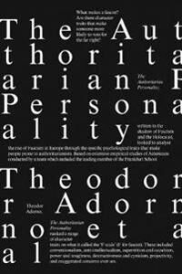 The Authoritarian Personality Av Else Frenkel-Brunswik Daniel J. Levinson Adorno