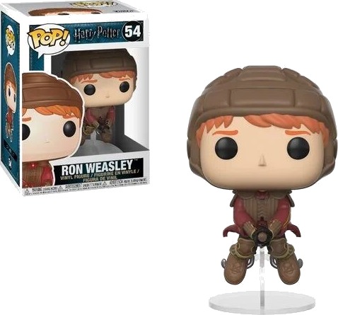 Funko Harry Potter Ron Weasley on Broom Pop! Vinyl Figure 54