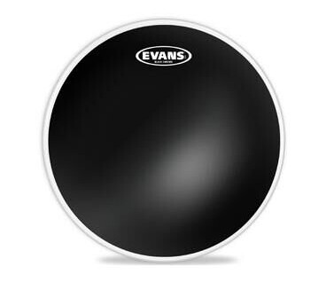 Evans Tt18chr Svart Chrome Clear 18" Tom Skinn Evans Tt18chr Svart Chrome Clear 18" Tom Skinn