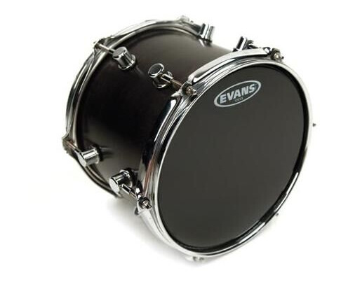 Evans B06onx2 6 Onyx Svart Coated Trommeskinn