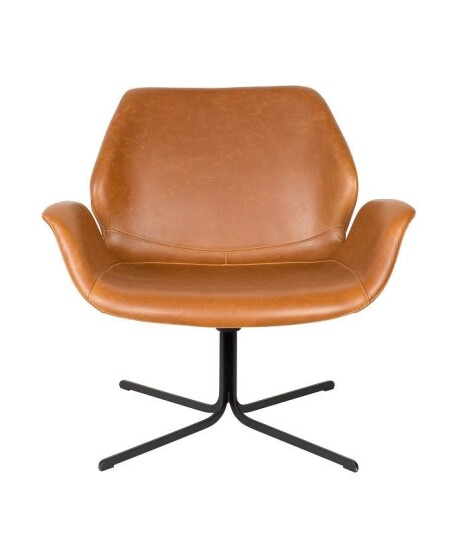 Zuiver - Nikki Loungestol m/armlen - Brun Unoliving