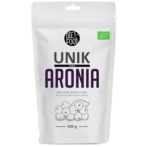 Diet-food Unik Food Aronia Pulver Ø 200g Diet-food Unik Food Aronia Pulver Ø 200g