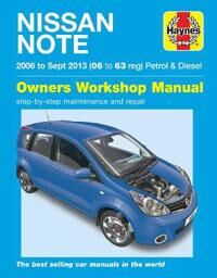 Haynes Nissan Note petrol & diesel