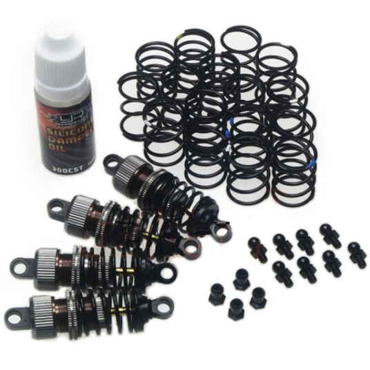 Yeah Racing DSG-0050GM SHOCK-GEAR 50MM DAMPER SET FOR 1/10 RC TO Yeah Racing DSG-0050GM SHOCK-GEAR 50MM DAMPER SET FOR 1/10 RC TO