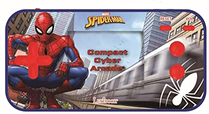 Lexibook Spider-Man Handheld Console Compact Cyber Arcade JL2367SP