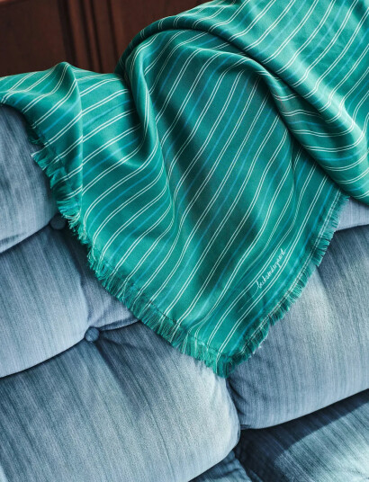 Becksöndergaard Strifilia Sia Scarf - Green - ONE SIZE