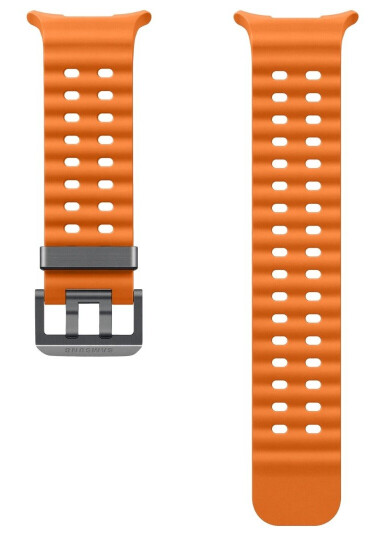 Samsung Galaxy Watch Ultra Marine-rem oransje