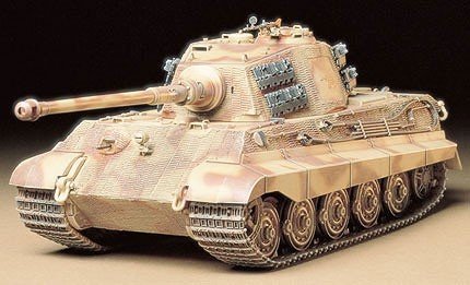 Tamiya 1/35 byggesett German King Tiger Production Turret