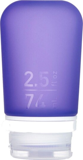 Humangear GoToob+ Silikon Reiseflaske med sugekopp 74 ml M Lilla Humangear GoToob+ Silikon Reiseflaske med sugekopp 74 ml M Lilla
