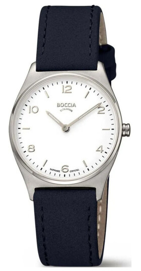 Boccia Titanium 3338-01 - Dame - 30 mm - Analog - Kvarts urverk - Mineralglas