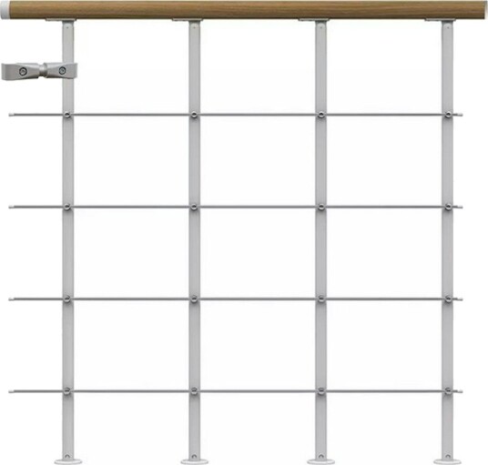 Dolle Gelender Til Repos Boston Eik Startkit Pearl Grey Dolle Gelender Til Repos Boston Eik Startkit Pearl Grey