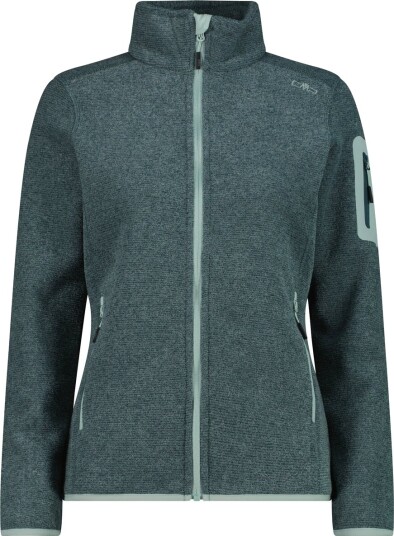 CMP Knit Tech fleecegenser dame Blå 42