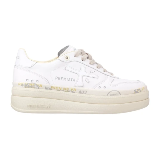 Premiata Dame Sko Hvit 41 EU