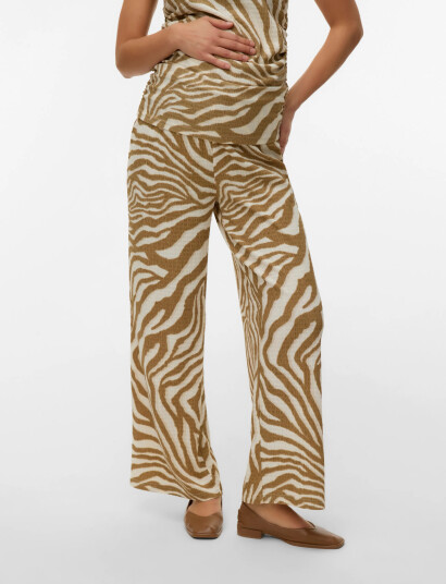 Vero Moda Maternity Vmmfriga Wide Pants Jrs - Multi/patterned - M Vero Moda Maternity Vmmfriga Wide Pants Jrs - Multi/patterned - M