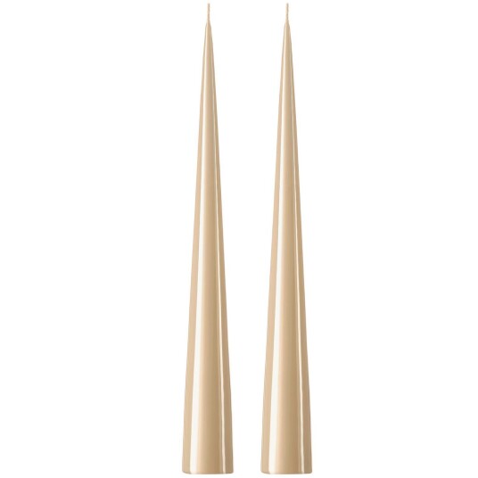 Ester & Erik Stearinlys 37 cm 2 pk Ice Latte