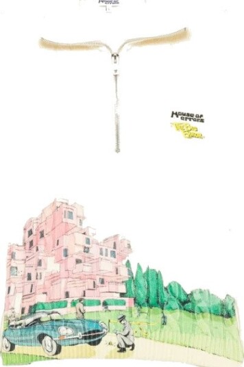 House of Errors Herre Strikkevarer Hvit XL,