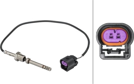 HELLA 6PT 358 181-701 Sensor, eksostemperatur