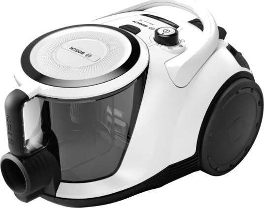 Bosch Serie 6 Kanister Støvsuger Uten Pose Hvit BGS41K332 Bosch Serie 6 Kanister Støvsuger Uten Pose Hvit BGS41K332
