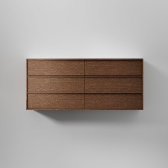 INR Iconic Nordic Rooms Terra Servantskap Dark oak / 160cm Dobbel Carve