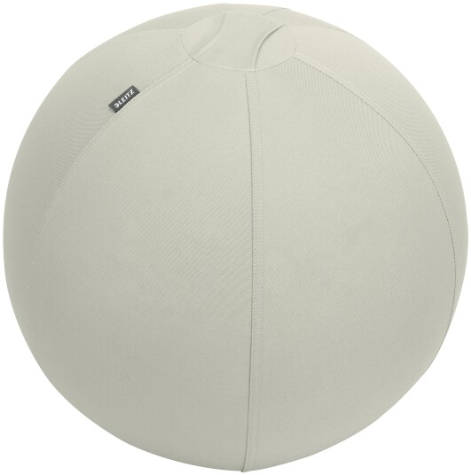 Leitz Ergo Active Balanseball Med Stoppfunksjon - 55 cm, Lys Grå