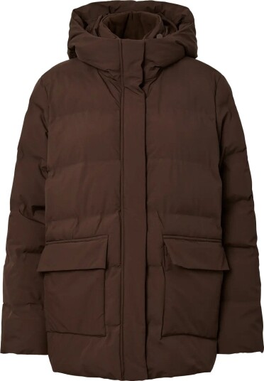 Pieces Pcnorma Puffer Jacket Noos Bc HOT FUDGE XS Pieces Pcnorma Puffer Jacket Noos Bc HOT FUDGE XS