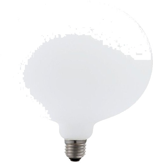 Spl E27 5W XXL Filament LED pære   R180 550lm dimbar matthvit 2500K   Dimbar : Dimbar Kulør : Ekstra varm