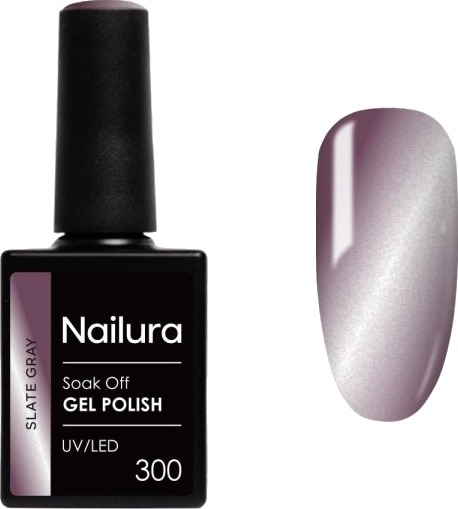 Nailura Gel Polish 300 – Skifergrå – 10 ml Nailura Gel Polish 300 – Skifergrå – 10 ml
