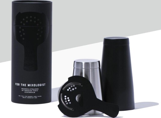 Swedish Tonic Todelt shaker og cocktailsil