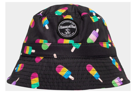 Blount & Pool Hawaii Bucket Hat Jr Black Ice Cream Onesize Badeklær Blount & Pool Hawaii Bucket Hat Jr Black Ice Cream Onesize Badeklær