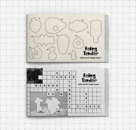 POW Being Tender Photobook Version incl. 192pg Photobook, 16pg MiniPhotobook, Sticker, ID Card Sticker + Photocard CD