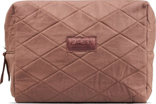 Karen Cosmetic Bag Mocca 10073-521 Karen Cosmetic Bag Mocca 10073-521