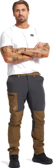 Revolutionrace Turbukse & Fritidsbukse Rambler Lightweight Zip off Pants Herre Black L
