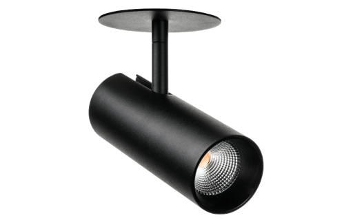 Spot Tube Mini R 880 lumen, 2700K, Ra 98, svart