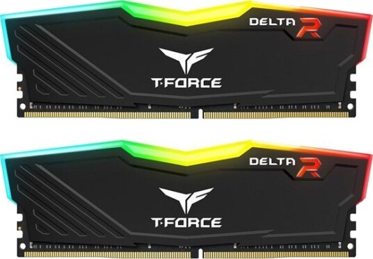 Team Group T-Force Delta RGB 16GB DDR4-3600 Gaming RAM med Intel XMP Team Group T-Force Delta RGB 16GB DDR4-3600 Gaming RAM med Intel XMP