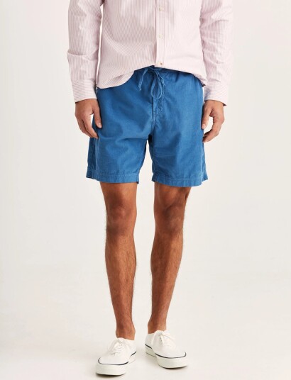 Morris Fenix Summer Cord Shorts Blue S
