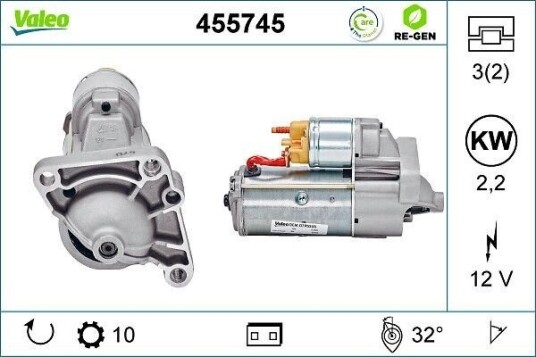 VALEO 455745 Starter