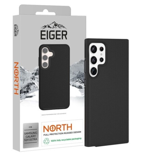 Eiger Egca00558, Deksel, Samsung, Galaxy S24 Ultra, 17,3 Cm (6,8"), Sort Eiger Egca00558, Deksel, Samsung, Galaxy S24 Ultra, 17,3 Cm (6,8"), Sort