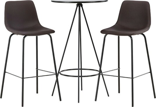 Venture Home Spisegruppe Venture Home Bistro Ø60 cm med 2 stk Alexi Stoler GR23688