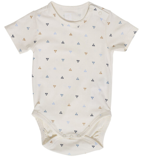 Hummel Body k/e hmlBeesy Black Iris Hummel 3 år 98 Kortermet body Hvit