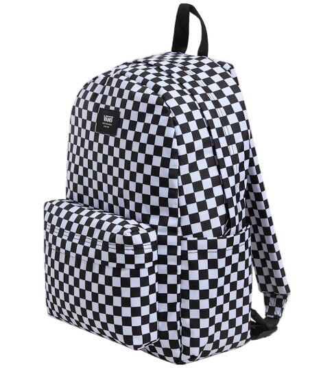 VANS Old Skool Grom Check Backpack Black ONE SIZE